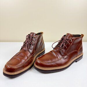 EUC Timberland Squall Canyon Waterproof Full Grain Brown Leather Chukka Boots